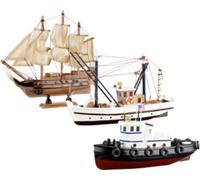 Pack de 3 bateaux en kit Playtastic