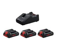 Pack de 3 batteries 18 V ProCORE 4 Ah + chargeur GAL 18V-40 BOSCH 0615990N2G