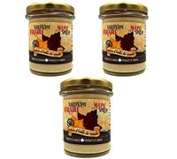 Pack de 3 Beurres d'érable du Canada - 250 g - Recette authentique canadienne - Pâte à tartiner naturellement sucrée et végétale - Les Trésors d'Érable