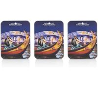 Pack de 3 boîtes de Chocolat au Lait Aveiro - 50 g - Boîtes qui recréent la ville d'Aveiro - Remplies de saveur - Chocolat idéal pour offrir - Produit gastronomique portugaise