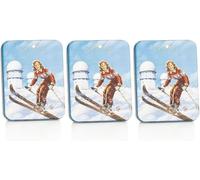 Pack de 3 boîtes de Chocolat au Lait Serra da Estrela - 50 g - Boîtes qui recréent la région de la Serra da Estrela - Chocolat idéal pour offrir - Produit gastronomique portugaise