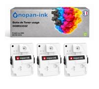 Pack de 3 Boites pour Toner usagé compatible pour Xerox 008R13326 Bac récupérateur NOPAN-INK 15 000 Pages