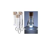 Pack de 3 bouchons lumineux rechargeables - Lumière blanche G