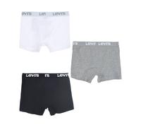 Levi's Kids LHB Levis 3PK Boxer Brief 9L0311 sous-vêtement, Blanc, M Garçon