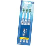 Pack de 3 Brosses à Dents Oral-B Classic Care - Couleurs Aleatoires