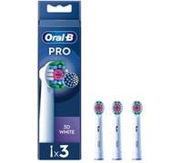 Oral-B Pro 3D White 3 pièce(s) Blanc
