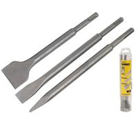 Pack de 3 burins SDS Plus DEWALT DT60330-QZ