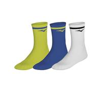 Pack DE 3 CALCETINES MIZUNO Training with Line Verde/Azul/Blanco