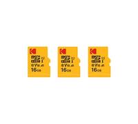 Pack de 3 Cartes Memoire Micro SDXC Premium 16 Go - Vitesse et Fiabilite pour un Stockage Exceptionnel