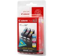 Pack de 3 cartouches d'encre Canon CLI-521 3 CL Pack G