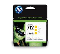 Original HP 3ED79A / 712 Cartouche d'encre jaune