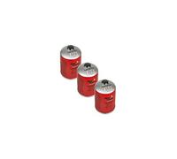 ALPENTECH - Pack de 3 Cartouches gaz 500gr Butane/Propane MIX Bouteille de gaz camping Réchauds Barbecues Appareils à gaz