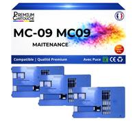 Pack de 3 Cartouches maintenance compatible pour Canon MC 09 MC-09 1320B012 Kit Maintenance