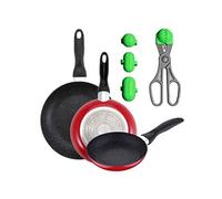 Pack de 3 casseroles san ignacio Ø16cm Ø20cm Ø24cm + ustensile multi-utilisateurs avec 4 moules interchangeables