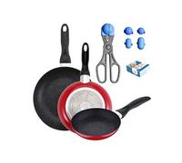Pack de 3 casseroles san ignacio Ø16cm Ø20cm Ø24cm + ustensile multi-utilisations avec 4 moules interchangeables + 20 plateaux de conservation