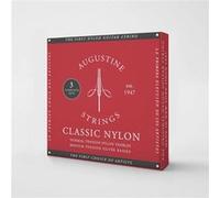 Pack de 3 Cordes guitares classiques Augustine Standard Rouge Tirant Normal