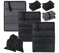 Pack de 3 Coussins Thermiques Pliables, Coussin d'Assise Extérieur Résistant à l'Eau, Coussin de Siège Extérieur Thermique, Coussin d'Assise Pliant Portable pour Enfants pour Camping en Plein Air