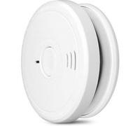 Pack de 3 Détecteurs de Fumée avec Bouton d'Arrêt et Alarme 85dB Alecto Blanc Blanc G