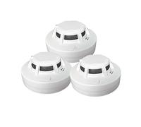 Pack de 3 detecteurs de fumee sans fil