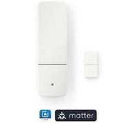 Bosch Smart Home Contact de porte/fenêtre II [+M], capteur intelligent pour le chauffage économe en énergie, utilisation flexible dans le système Bosch Smart Home ou les systèmes Matter, kit de 3