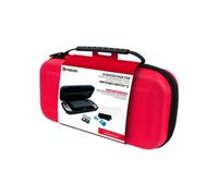 pack de 3 éléments Rouge pour Switch 2 | 1 pochette rigide | 1 protection d'écran | Boite de rangement pour jeux