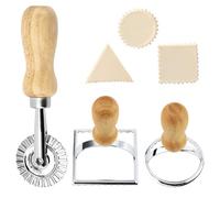 Pack De 3 Emporte-Pièces À Raviolis, Emporte-Pièces, Emporte-Pièces Ronds, Roulettes À Pâte Ondulées, Emporte-Pièces Carrés, Outils De Cuisson De Cuisine