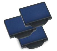 Pack de 3 encreurs 6/50 de couleur bleu pour tampon printy - 5030-5200 - 5430-5431 - 5435-5545 - encreur - encre - changement - remplacement - recharge