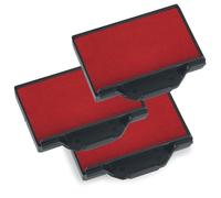 Pack de 3 encreurs 6/53 de couleur rouge pour tampon printy - 5203-5253 - 5440 - encreur - encre - changement - remplacement - recharge