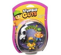 Bandai – Pack de 3 figurines Stumble Guys – Modèle aléatoire G – 6 cm