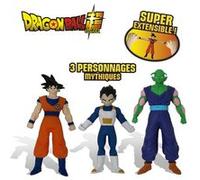 Figurine extensible DRAGON BALL - Pack de 3 - MONSTER FLEX