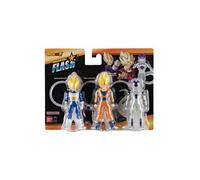 Bandai Jouet Dragon Ball Z – Pack 3 figurines Flash Series 10 cm – Multicolore Mixte