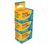 Kodak Film négatif couleur 35 mm Ultra Max 400 – 36 poses – Pack de 3