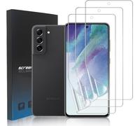 Pack De 3 Films Protecteurs Tpu Pour Samsung Galaxy S21 Fe 5g 6,4 Pouces - Film Hydrogel Couvrant Intégral, Transparent, Compatible Empreintes & Coques, Autocicatrisant