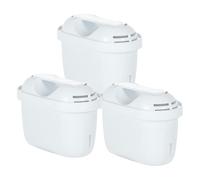Pack de 3 Filtres à Eau VIVREAL Compatibles avec les Carafes Brita, Filtration Multicouche Éliminant le Chlore, le Calcaire et les Métaux Lourds, Matériau Sécurisé de Qualité Alimentaire, Design à Dou
