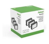 iRobot Filtres pour aspirateur Roomba 4624876 – Lot de 3 pour séries i et e, Noir et Blanc