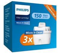 Pack de 3 filtres pour carafes filtrantes en Microfiltration, compatible Brita P