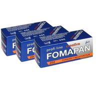 Pack de 3 FOMAPAN Creativ 200 Rollfim/Moyen Format /120 Noir/Blanc Film