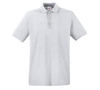 Pack De 3 Fruit of the Loom 100% Coton Premium Polo T-Shirt Haut S-3XL