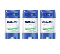 Pack de 3 gel anti-transpirant Gillette Aloe Vera apaisant pour protéger les ...