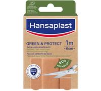 Pack De 3 - Hansaplast Green & Protect - Bandes À Découper 10 X 6cm