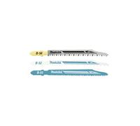 Makita Lames de scie sauteuse B-06292 S-Express – Lot de 3 pour bois et métal