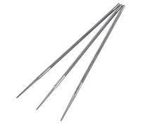Pack de 3 Limes rondes,Akozon affuteuse de chaine tronconneuse,affute chaine tronconneuse(4mm)