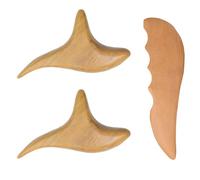 Pack De 3 Masseurs En Bois, Masseur Manuel, Masseur Corporel Pour Jambes, Épaules, Dos, Cou