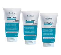 Pack De 3 Mycogel Gel Nettoyant Moussant Peaux Sensibles/Mycoses Tube 150ml