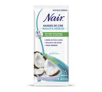 Pack De 3 - Nair - Bandes De Cire Froide Maillot & Aisselles À L'extrait De Coco