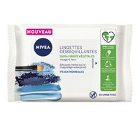 Pack De 3 - Nivea - Lingettes Démaquillantes Fraîcheur Peaux Normales À Mixtes 20 Pièces