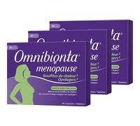 Pack De 3 Omnibionta Menopause Bouffées De Chaleur 30 Comprimés