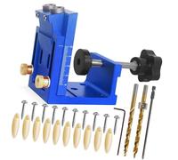 Pack De 3 Outils D'atelier Essentiels Mettant En Évidence La Capacité De Perçage Du Métal Et La Précision Pour Les Tâches De Travail Du Bois Ensemble Fonctionnel Multiple