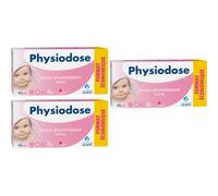 Pack De 3 Physiodose Sérum Physiologique Stérile Unidoses 40x5ml