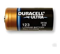Pack de 3 piles CR 123 Lithium 3V Duracell Ultra